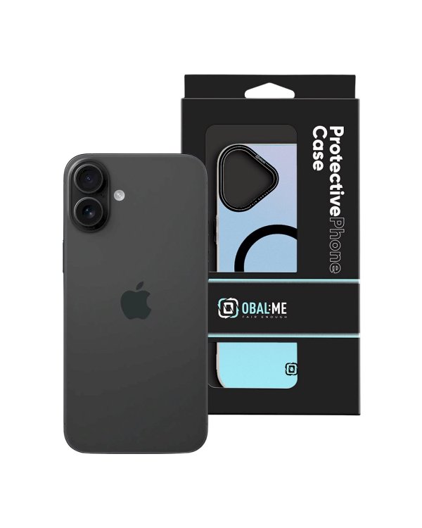 OBAL:ME HoloMag Cover Защитный чехол для Apple iPhone 16 Plus / чёрный