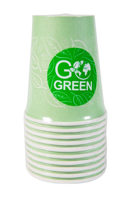 Go Green Бумажные Cтаканчики 250мл 10шт