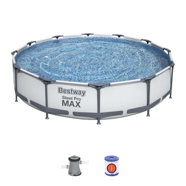Обложка книги «Bestway SteelPro Max 56416 Каркасный бассейн 366 x 76cm»