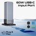 PROMATE GegaTower-60W Multiport Tower Hub 14-in-1 60W / QC3.0 / PD48W / USB 3.1 5Gbps