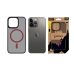 Дополнительное изображение книги «Tactical MagForce Hyperstealth 2.0 Cover Защитный чехол для iPhone 13 Pro / чёрный/красный»