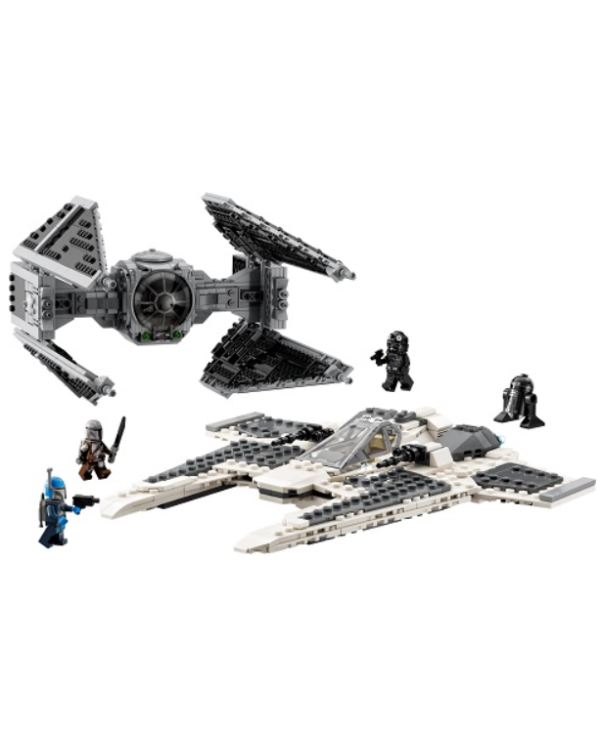 LEGO 75348 Mandalorian Fang Fighter VS TIE Interceptor Конструктор