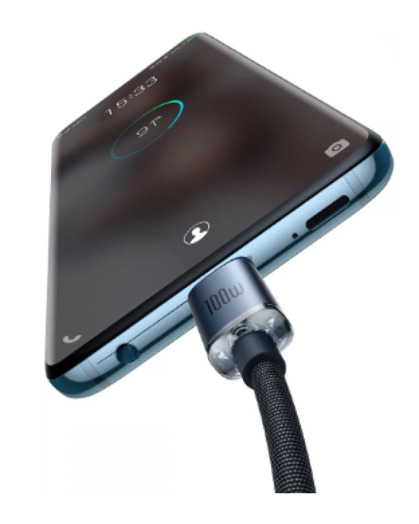 Baseus Crystal Shine Kабель USB-C 100W 2m