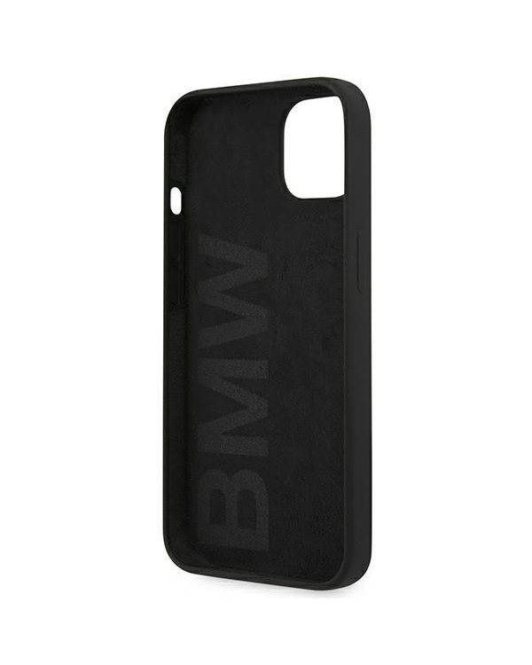 BMW BMHCP13MSILBK Hardcase Silicone Силиконовый защитный чехол для телефона Apple iPhone 13