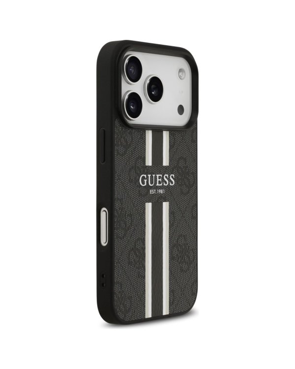 Guess 4G Printed Stripes MagSafe Case Чехол для Apple iPhone 17 Pro