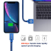 Swissten Textile Fast Charge 3A Lightning Кабель Для Зарядки и Переноса Данных 1.2m