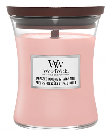 Woodwick Pressed Blooms & Patchouli Свеча 275 g