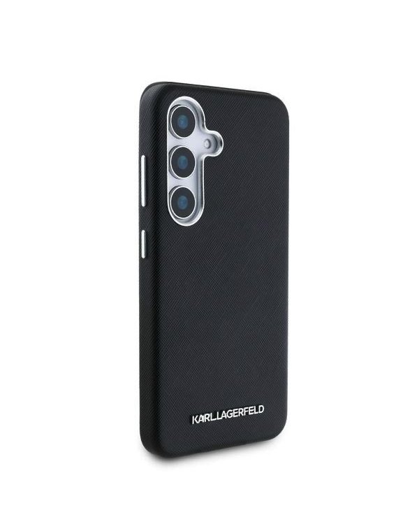 Karl Lagerfeld PU Saffiano Metal Logo and Frame Case Чехол для Samsung Galaxy S25