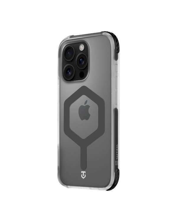Tactical MagForce Hexagon Cover Защитный чехол для Apple iPhone 16 Pro / чёрный
