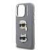 Karl Lagerfeld Grained PU K&CH Heads Case Чехол для Apple iPhone 16 Pro