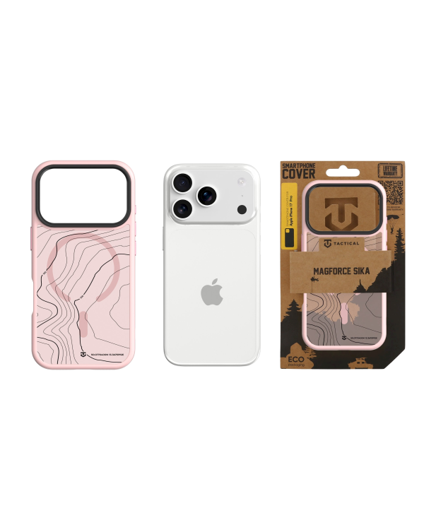 Tactical MagForce Hyperstealth Sika Защитный чехол для iPhone 17 Pro / розовая пантера