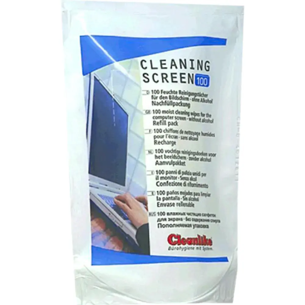 Cleanlike Салфетки для очистки TFT/LCD 100 шт