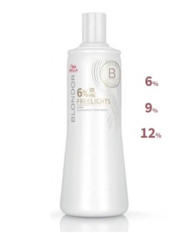 Wella Professionals Blondor Freelights 9% 30 Vol. Окислительная эмульсия 1000 ml