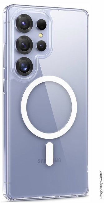 Swissten Clear Jelly MagStick Защитный Чехол для Samsung Galaxy S25 Ultra 5G