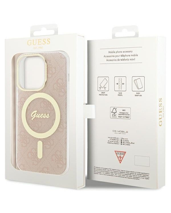 Guess GUHMP15XH4STP Чехол для Apple iPhone 15 Pro Max