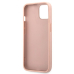Guess GUHCP13MPSASBPI Saffiano Stripe Back Case Чехол для Apple iPhone 13 Rose