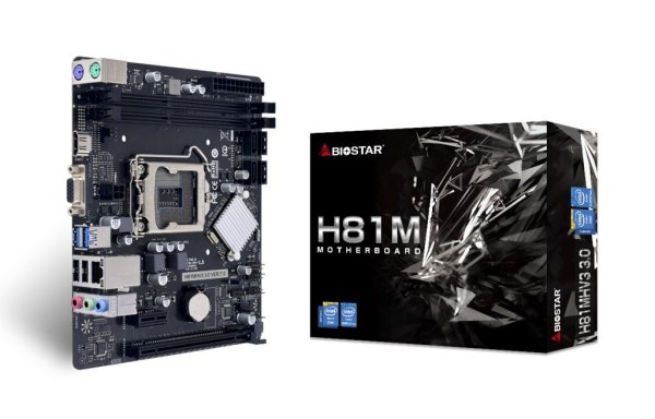 BIOSTAR H81MHV3 3.0 Материнская плата mATX / Intel H81 / LGA1150 BIOSTAR H81MHV3 3.0 Материнская плата mATX / Intel H81 / LGA1150