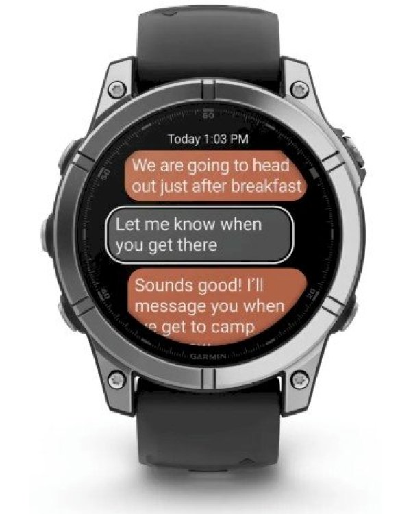 Дополнительное изображение книги «Garmin Fenix E Умные часы Stainless Steel Black 47mm»