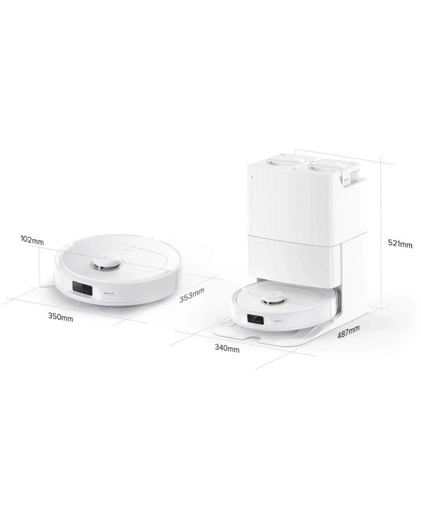 Roborock Qrevo MaxV Robot Vacuum Cleaner White (QRMV02)