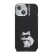 Karl Lagerfeld IML Aquarelle Choupette Защитный чехол для iPhone 15 / чёрный
