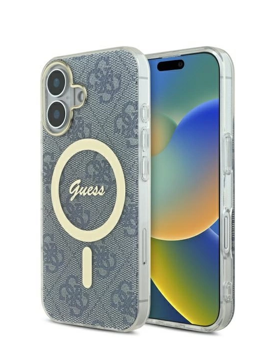 Guess IML 4G MagSafe Защитный Чехол для Apple iPhone 16