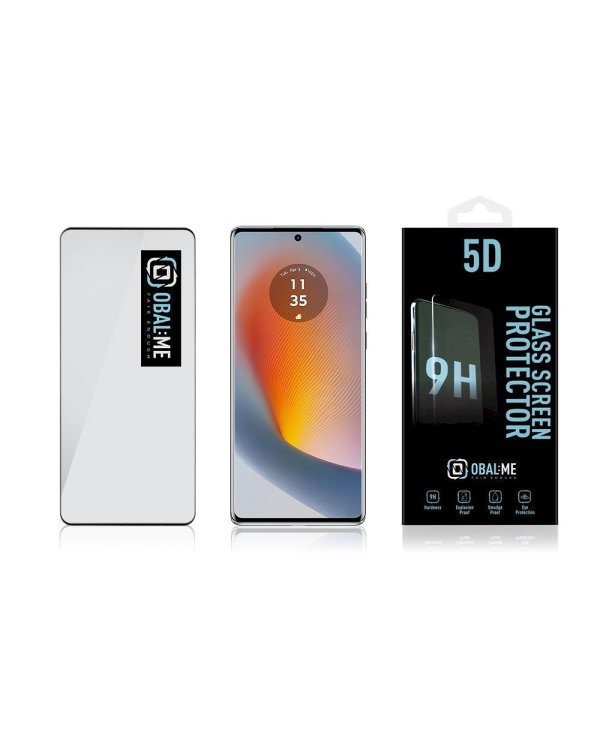 Дополнительное изображение книги «OBAL:ME 5D Glass Screen Protector Защитное стекло для Motorola Edge 50 Fusion / чёрный»