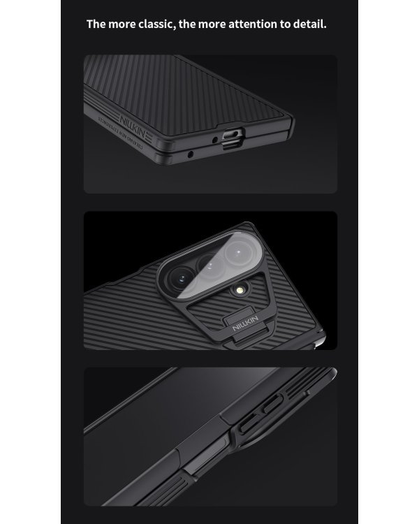 Nillkin CamShield Prop Magnetic Pen Slot (Transparent Lens) Case Чехол для Samsung Galaxy Z Fold 7