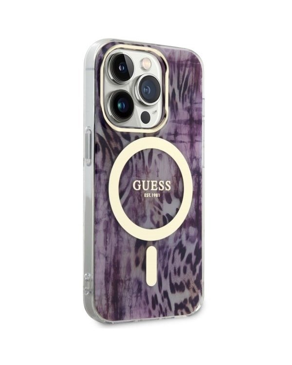 Guess GUHMP14XHLEOPWP Чехол для Apple iPhone 14 Pro Max