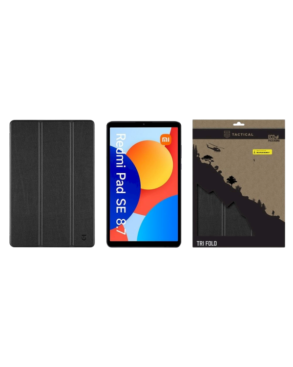 Tactical Book Tri Fold Case Чехол для планшета Xiaomi Redmi Pad SE 8.7 / чёрный