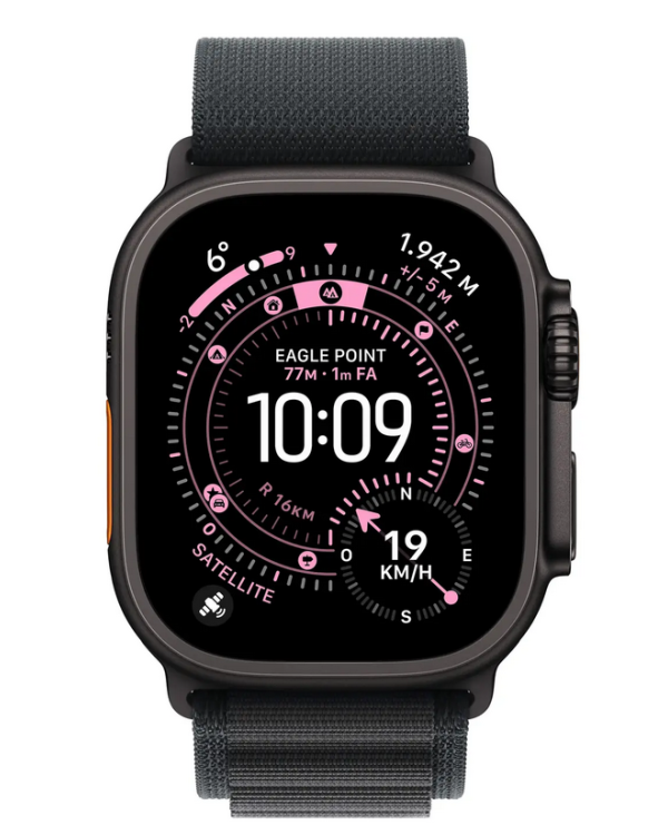 Apple Watch Ultra 3 Умные часы 49 mm / Black Titanium / Black Alpine Loop M