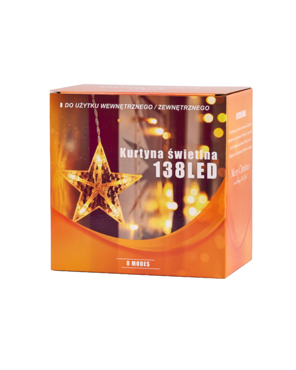 Дополнительное изображение книги «RoGer LED Освещенные Подвески 2,5m / 138LED Холодно- белый»
