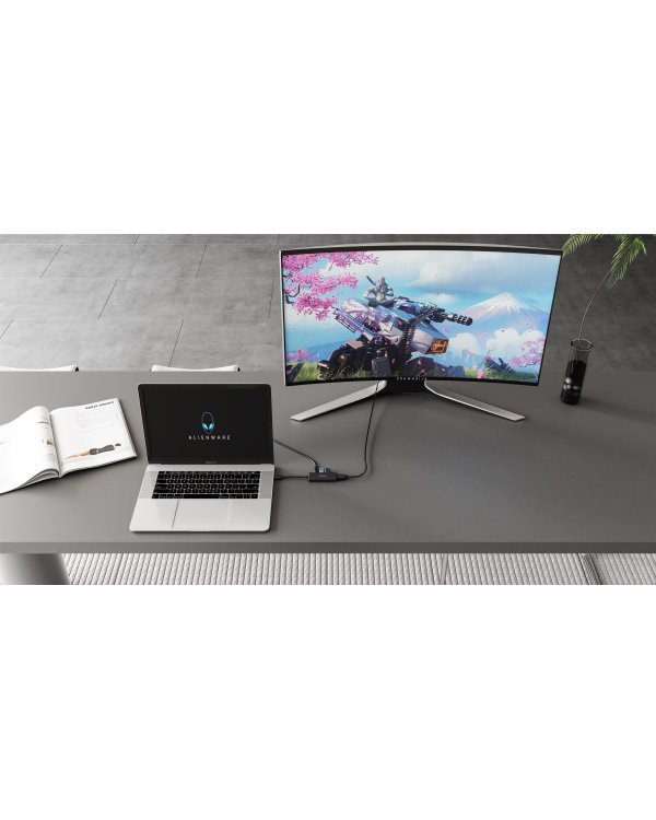 Swissten 4in1 USB-C Hub Многопортовая док-станция 100W / HDMI 4K / 2x USB-A