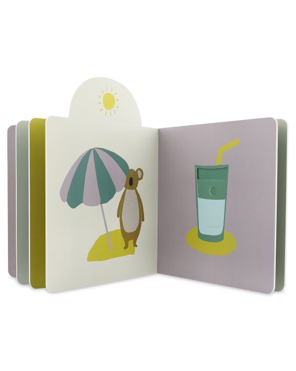 Trixie Slide Book Beach Детская книга