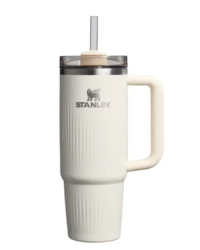 Stanley The Quencher H2.0 Термокружка с трубочкой 0.89 L Glossy cream
