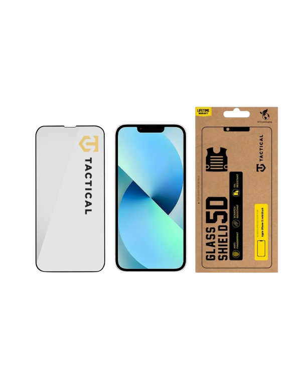 Tactical Glass Shield 5D Защитное стекло для Apple iPhone 13 mini / чёрный