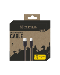 Tactical Smooth Thread USB-A/USB-C Кабель 1m / чёрный