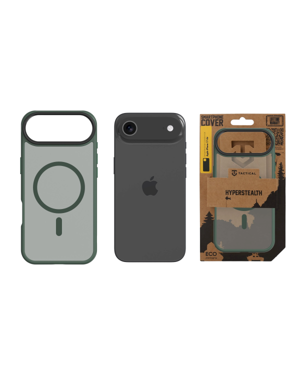 Дополнительное изображение книги «Tactical MagForce Hyperstealth Cover Защитный чехол для iPhone Air / лесной зелёный»
