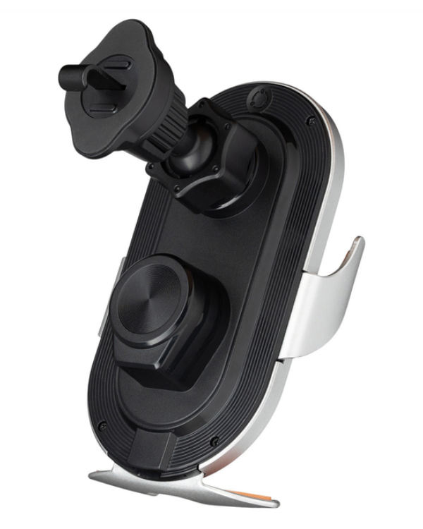 Qualo QTUS-K-15-18 Держатель для телефона с Беспроводной Зарядкой 15W