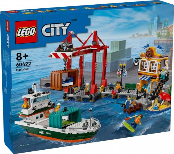 LEGO City 60422 Seaside Harbor with Cargo Ship Конструктор