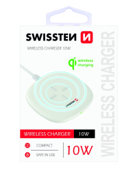 Swissten 10W Беспроводное зарядное устройство с USB-C 1.5m кабелем