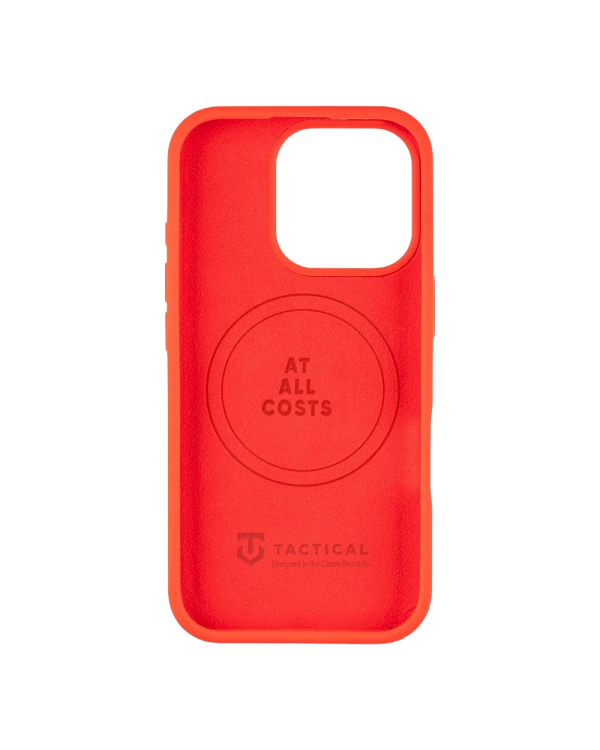 Tactical MagForce Velvet Smoothie Cover Защитный чехол для Apple iPhone 16 Pro / красный