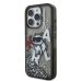 Karl Lagerfeld Liquid Glitter Scattered Choupette Case for Apple iPhone 16 Pro