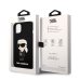 Karl Lagerfeld Liquid Silicone Ikonik NFT Защитный чехол для iPhone 14 Plus / чёрный