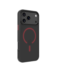 Tactical MagForce Hyperstealth 2.0 Cover Защитный чехол для iPhone 17 Pro Max / чёрный/красный