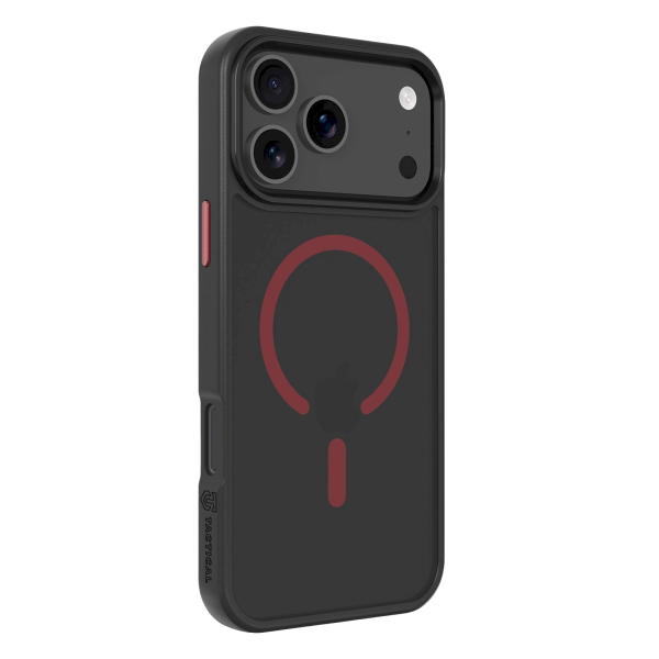 Обложка книги «Tactical MagForce Hyperstealth 2.0 Cover Защитный чехол для iPhone 17 Pro Max / чёрный/красный»