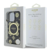 Guess IML Peony On 4G Background MagSafe Защитный Чехол для Apple iPhone 16 Pro