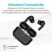 Promate Harmoni TWS Bluetooth 5.0 Стерео гарнитура Черные
