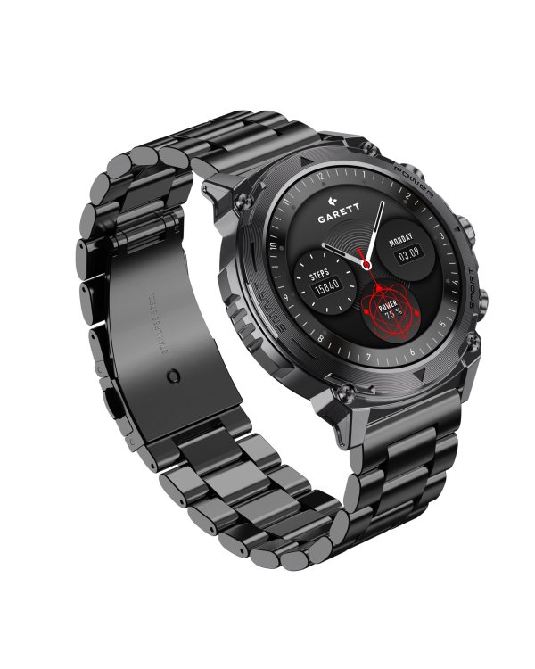 Garett Atom Black steel Умные часы