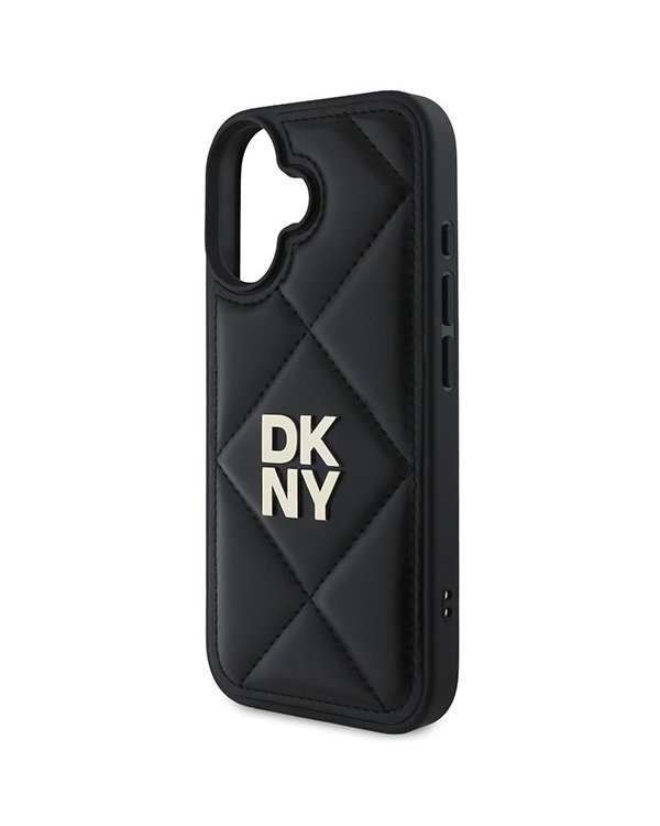 DKNY Quilted Stack Logo Защитный Чехол для Apple iPhone 16