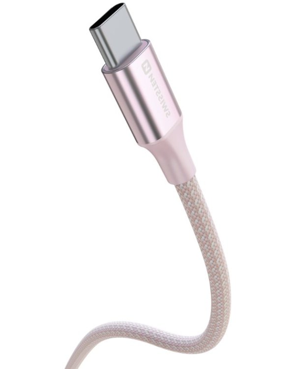Swissten Textile II USB - USB-C Kабель для передачи данных и зарядки 1.5m
